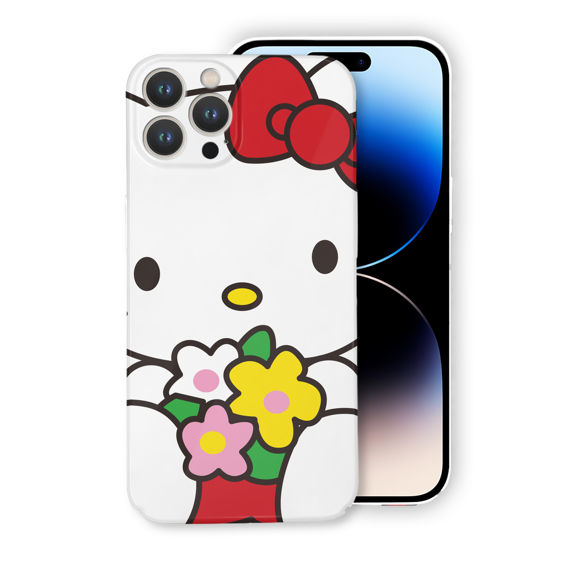 （画像用） Hello Kitty ハローキティ 【iPhone 14シリーズ対応】ハードケース